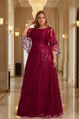 Mother of the Bride A Line Dresses Featuring Applique and Sequins