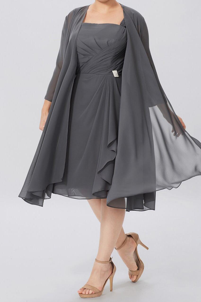Mother of the Bride A Line Dresses with Jacket