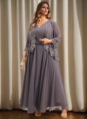 Mother of the Bride A Line Dresses Featuring Applique & Sequins