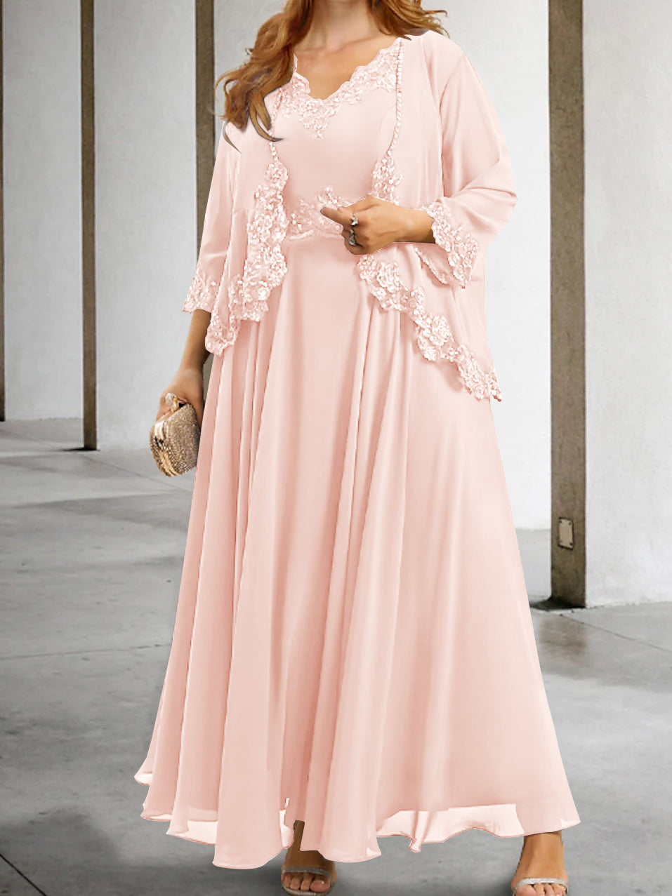 Mother of the Bride A Line Dresses Featuring Applique & Sequins