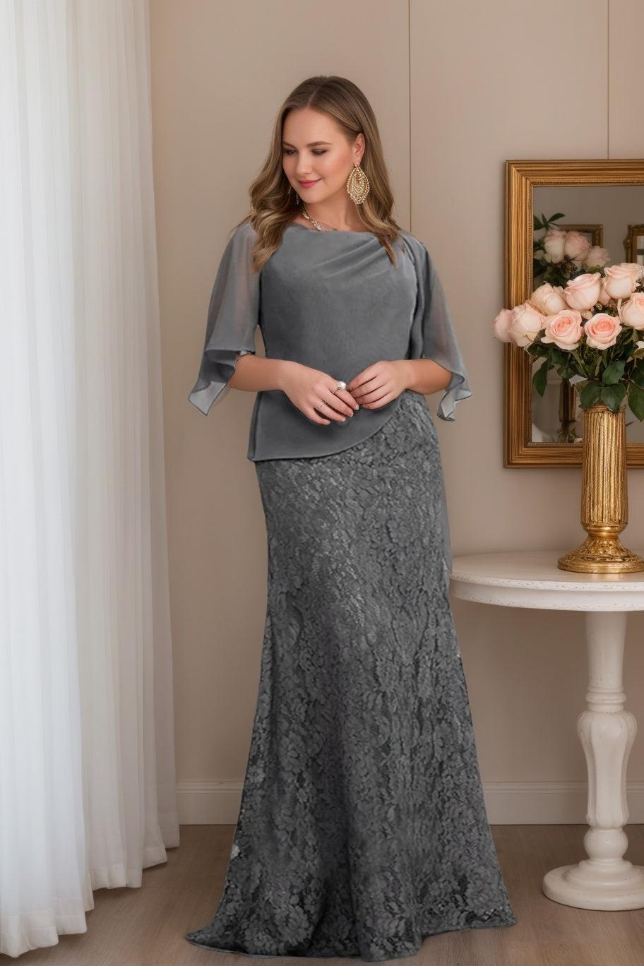 Mother of the Bride Column Sheath Dresses Featuring Applique