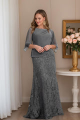 Mother of the Bride Column Sheath Dresses Featuring Applique