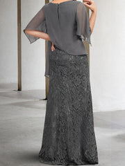 Mother of the Bride Column Sheath Dresses Featuring Applique