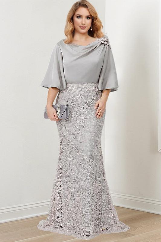 Mother of the Bride Trumpet Mermaid Dresses Featuring Applique