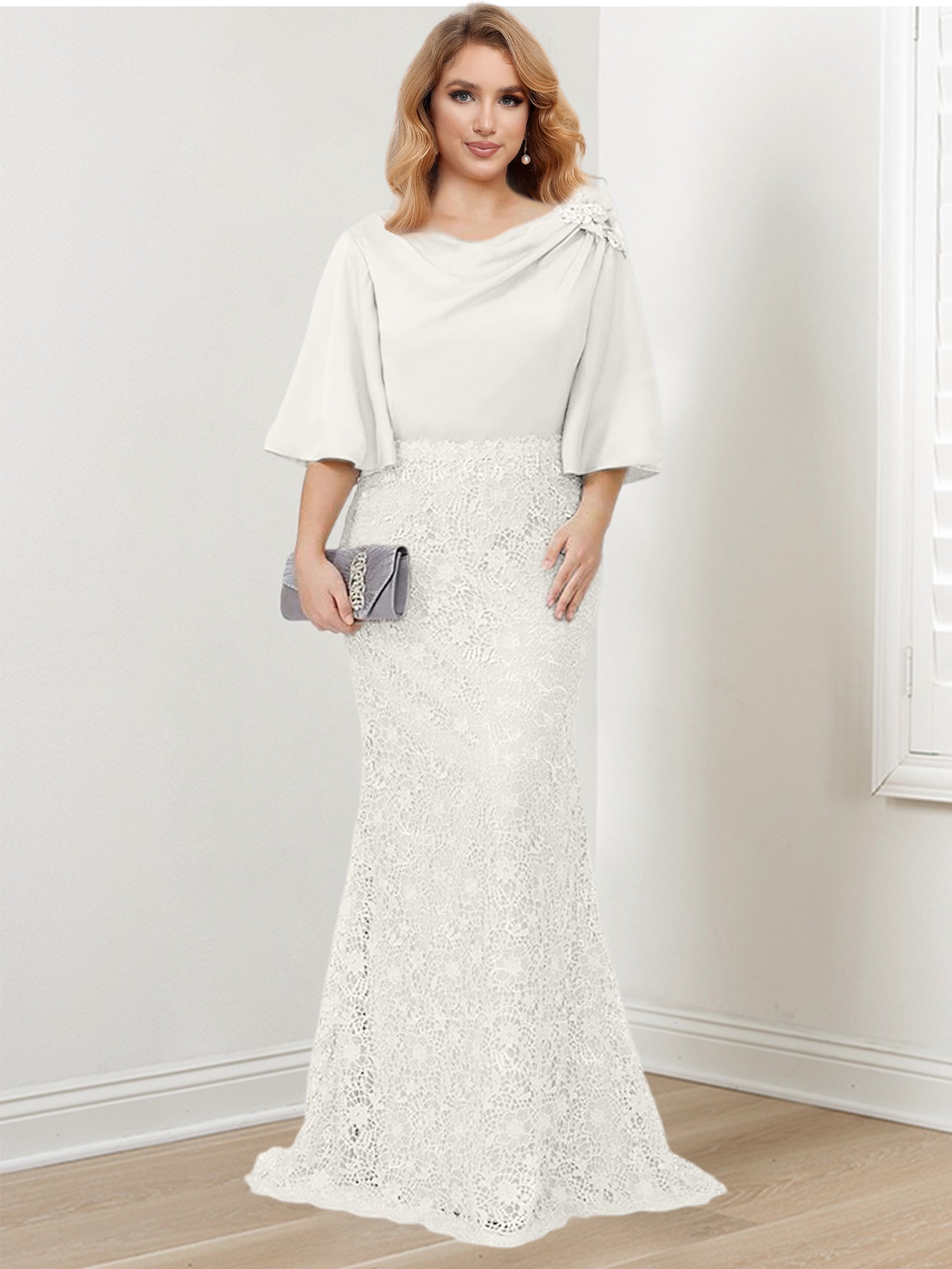 Mother of the Bride Trumpet Mermaid Dresses Featuring Applique