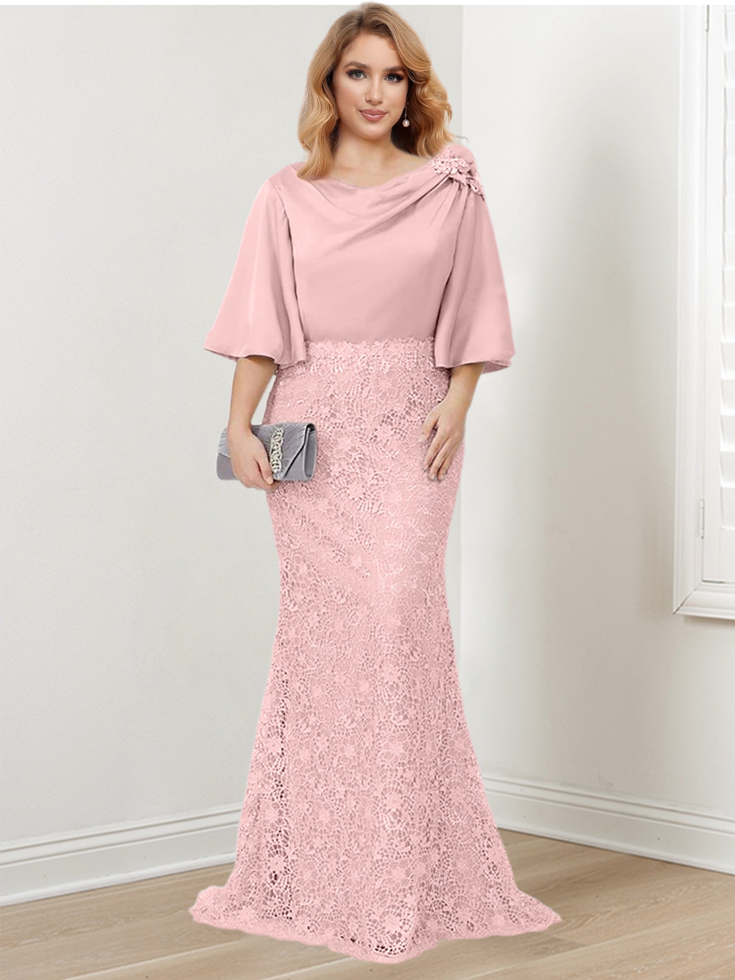Mother of the Bride Trumpet Mermaid Dresses Featuring Applique