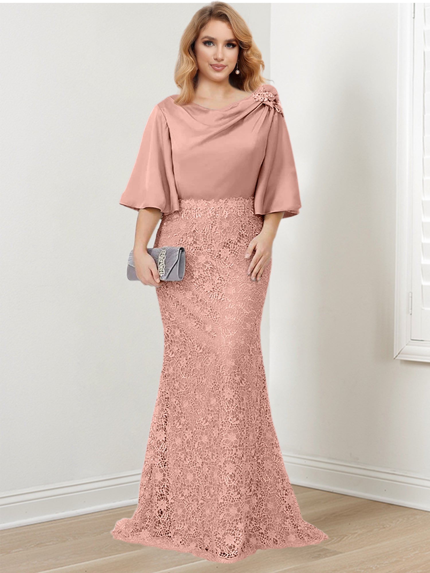 Mother of the Bride Trumpet Mermaid Dresses Featuring Applique