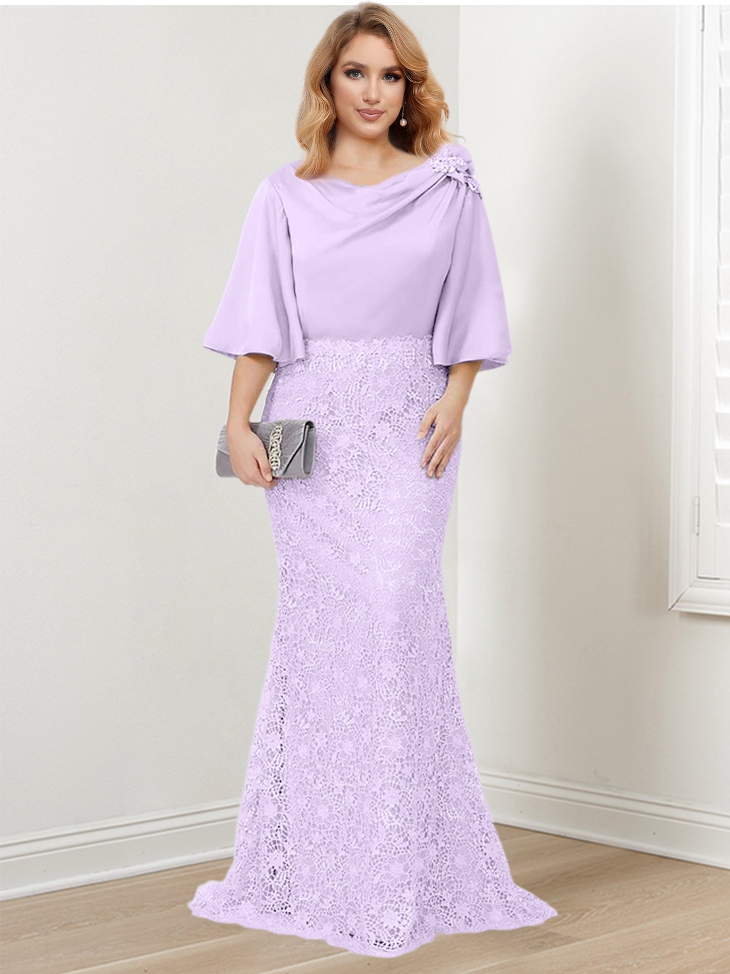 Mother of the Bride Trumpet Mermaid Dresses Featuring Applique