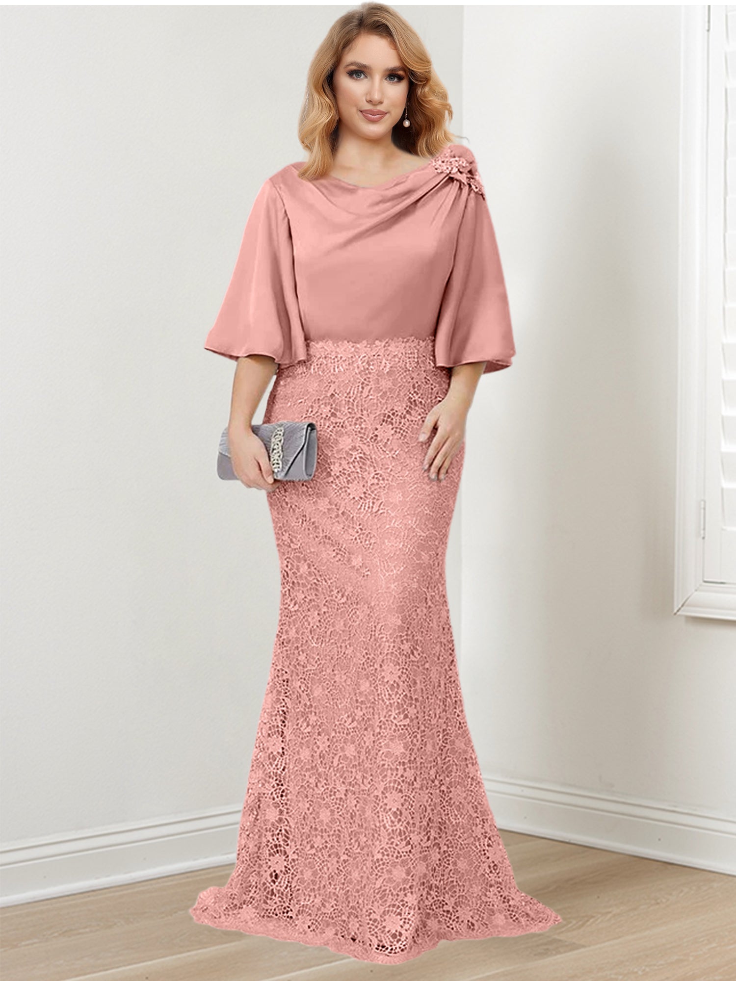 Mother of the Bride Trumpet Mermaid Dresses Featuring Applique