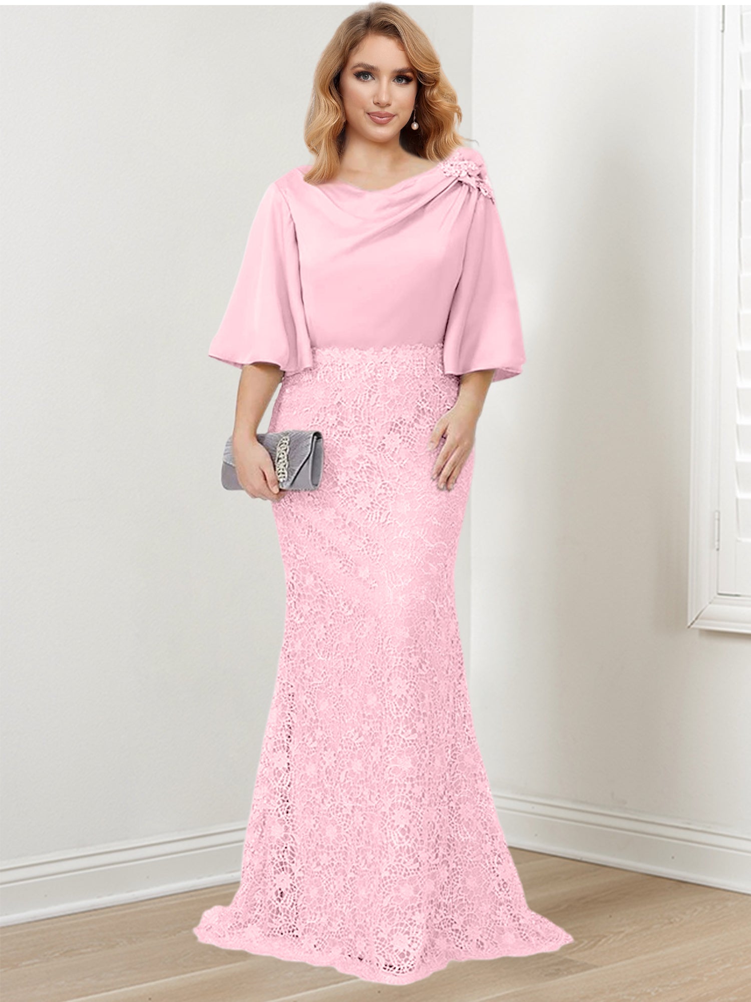 Mother of the Bride Trumpet Mermaid Dresses Featuring Applique