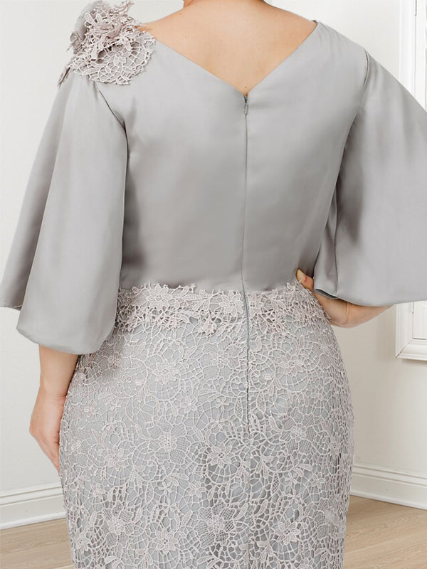 Mother of the Bride Trumpet Mermaid Dresses Featuring Applique