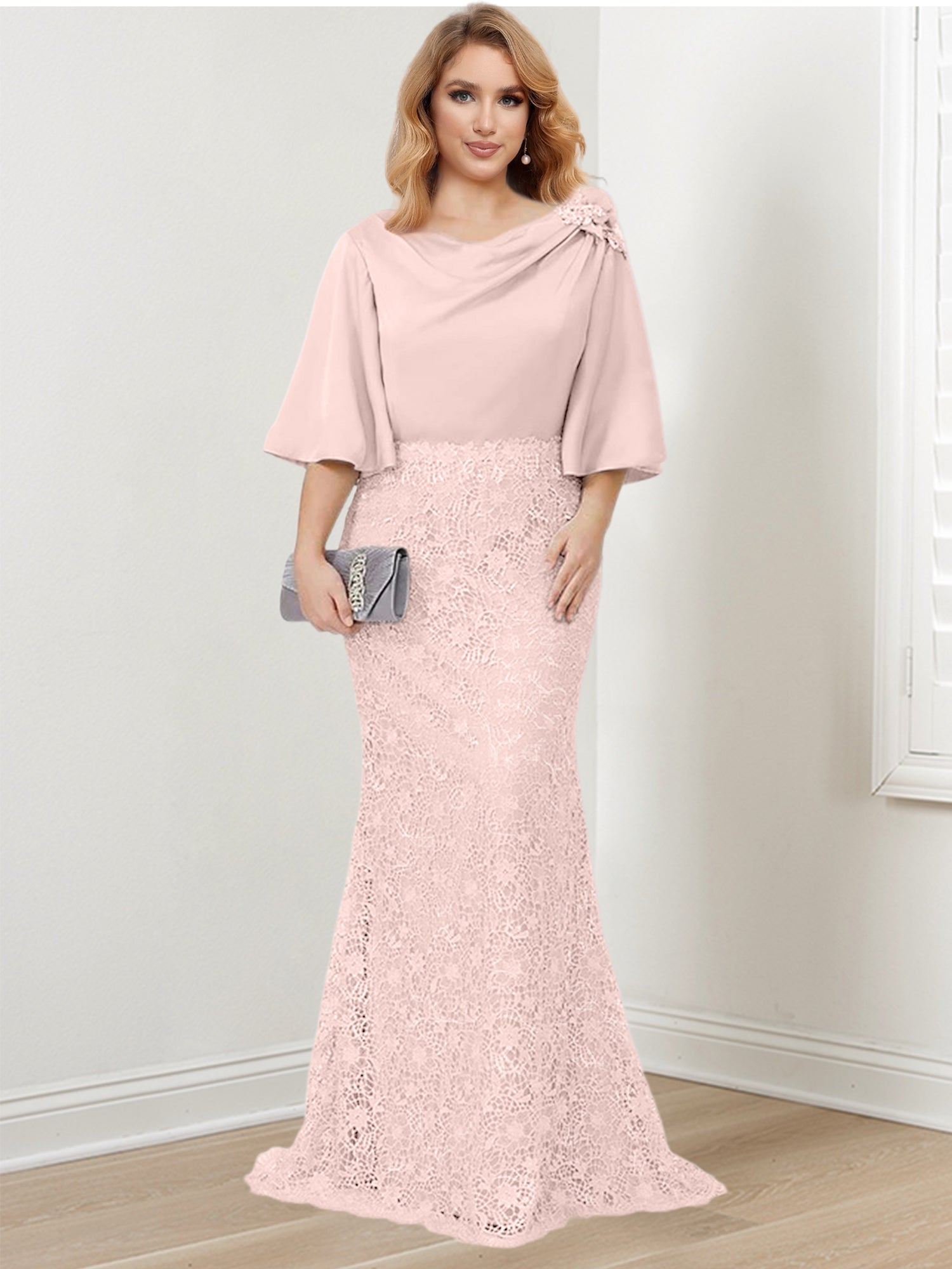 Mother of the Bride Trumpet Mermaid Dresses Featuring Applique