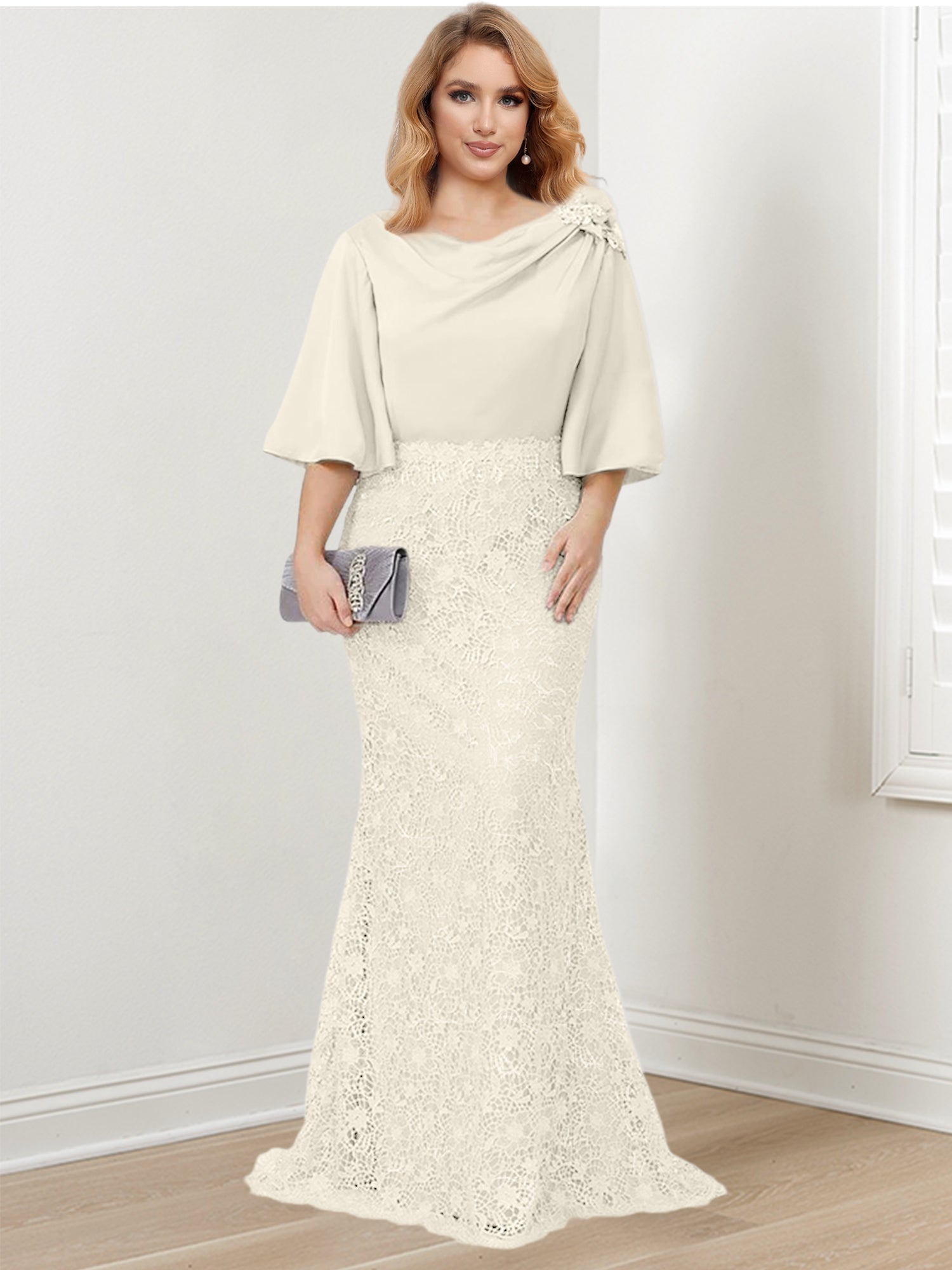 Mother of the Bride Trumpet Mermaid Dresses Featuring Applique
