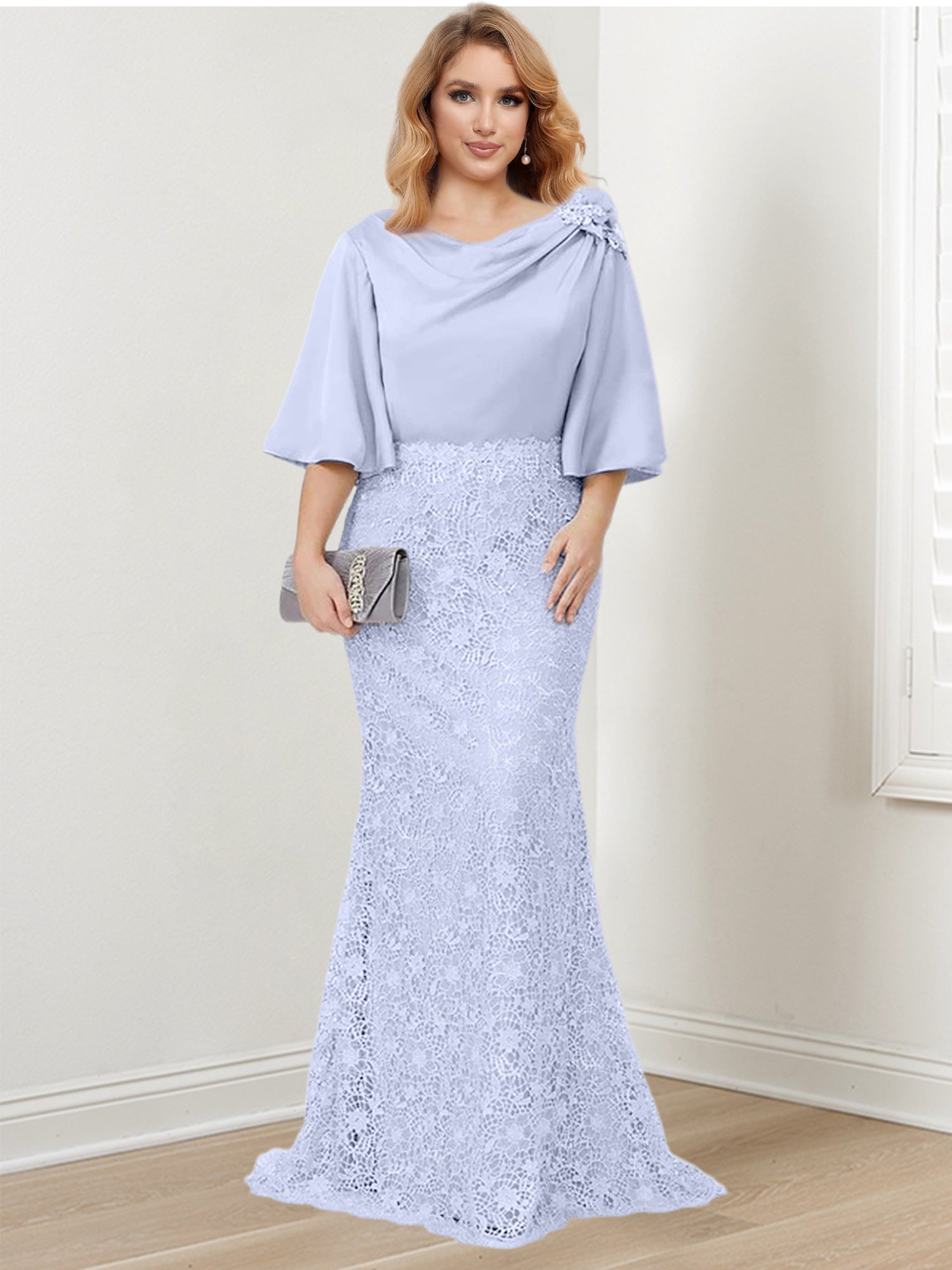 Mother of the Bride Trumpet Mermaid Dresses Featuring Applique