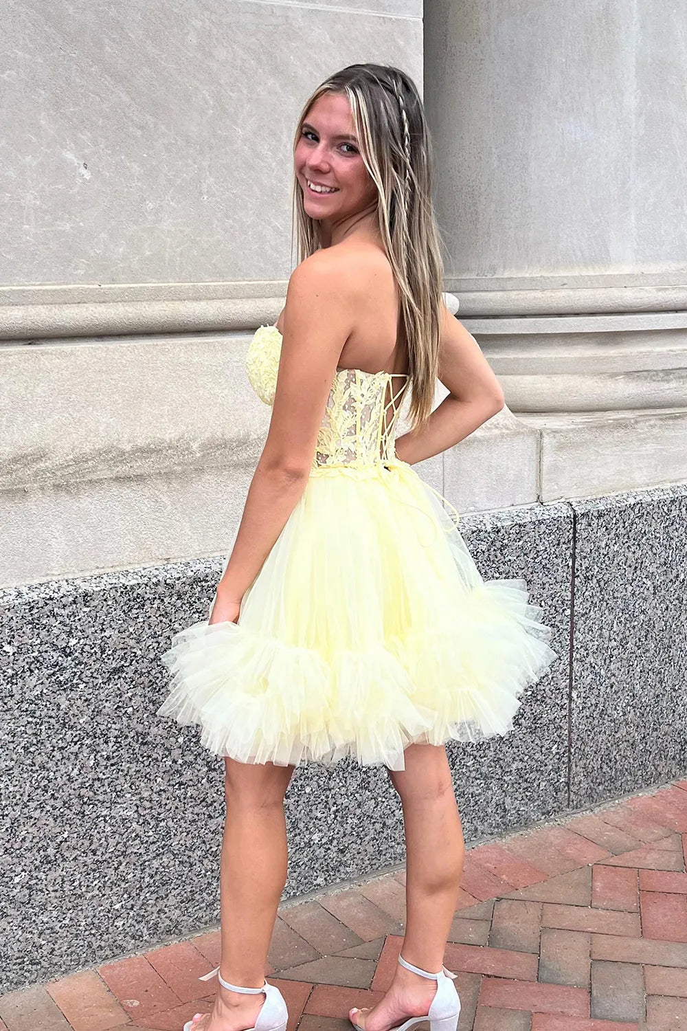 Navy Homecoming Dress Beaded A Line Short Cocktail Dresses with Appliques