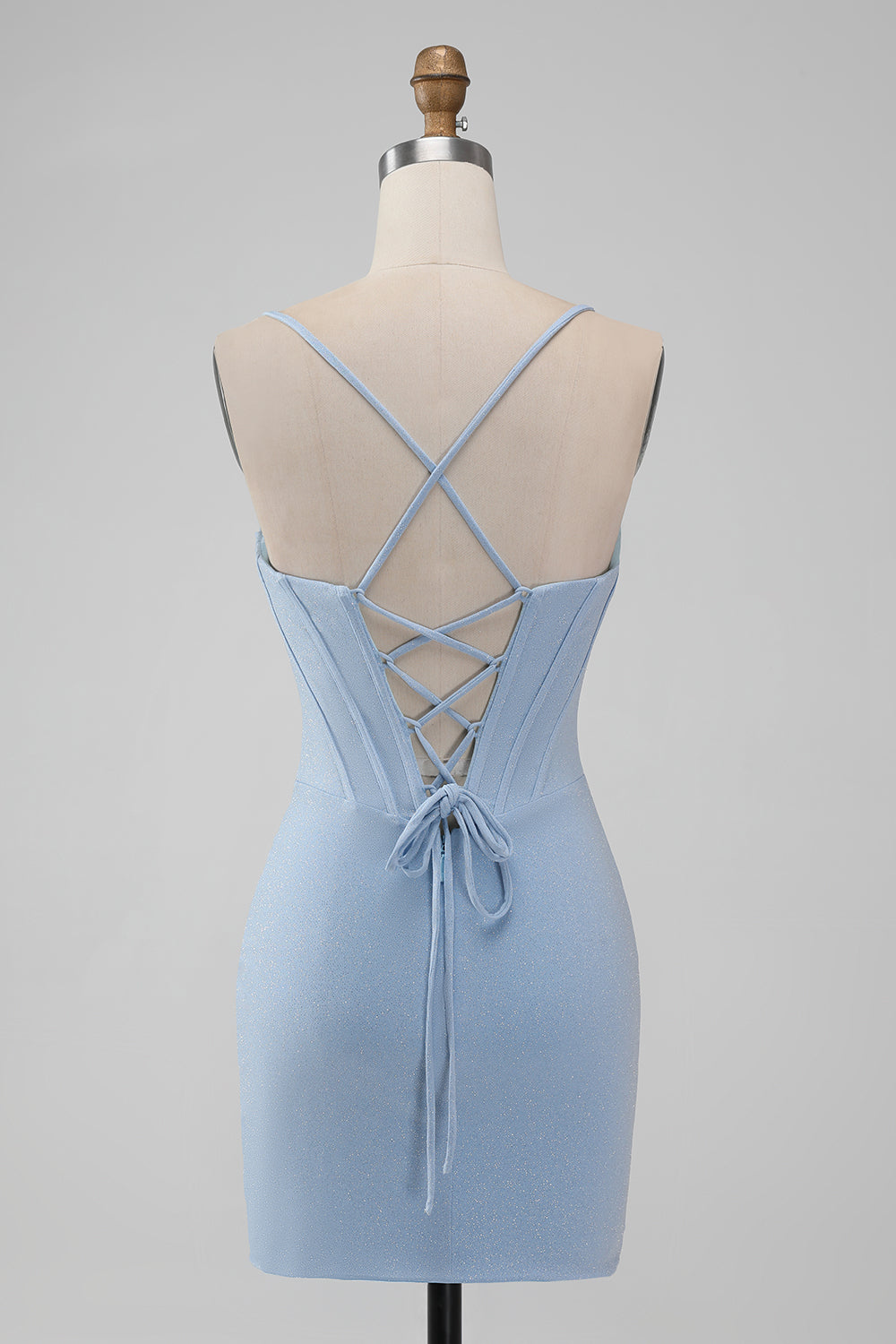 Navy Homecoming Dress Beaded Corset Tight Short Cocktail Dresses