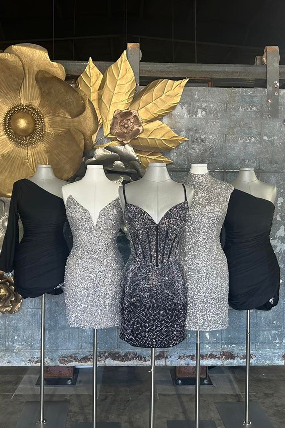 Navy Homecoming Dress Beaded Lace-Up Back Corset Tight Short Cocktail Dresses