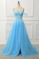 Pink Prom Dress Corset Off the Shoulder Long Evening Dress with Ruffles