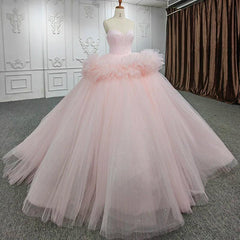 Pink Quinceanera Dress Sweetheart Neck Lace Up Party Ball Gown Sweet 16 Dress
