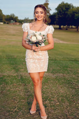 Purple Homecoming Dress Lace Corset Tight Short Cocktail Dresses with Appliques