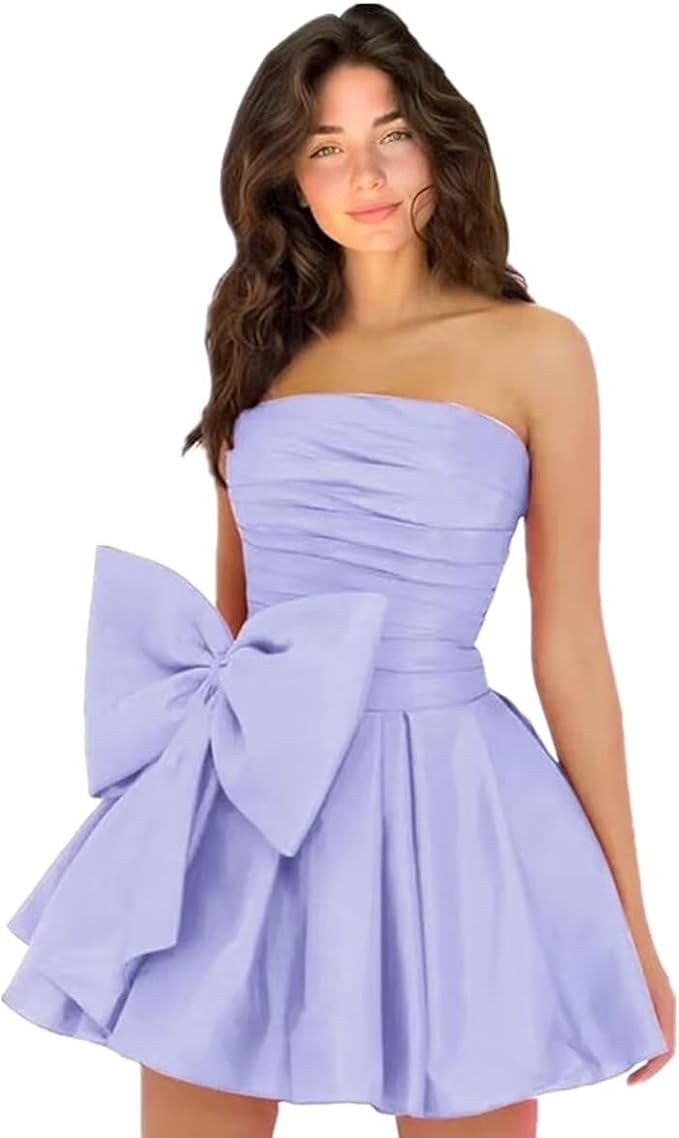 Dreamyannie Royal Blue Homecoming Dress Taffeta Strapless Short Party Dress Dreamyannie Royal Blue Homecoming Dress Taffeta Strapless Short Party Dress