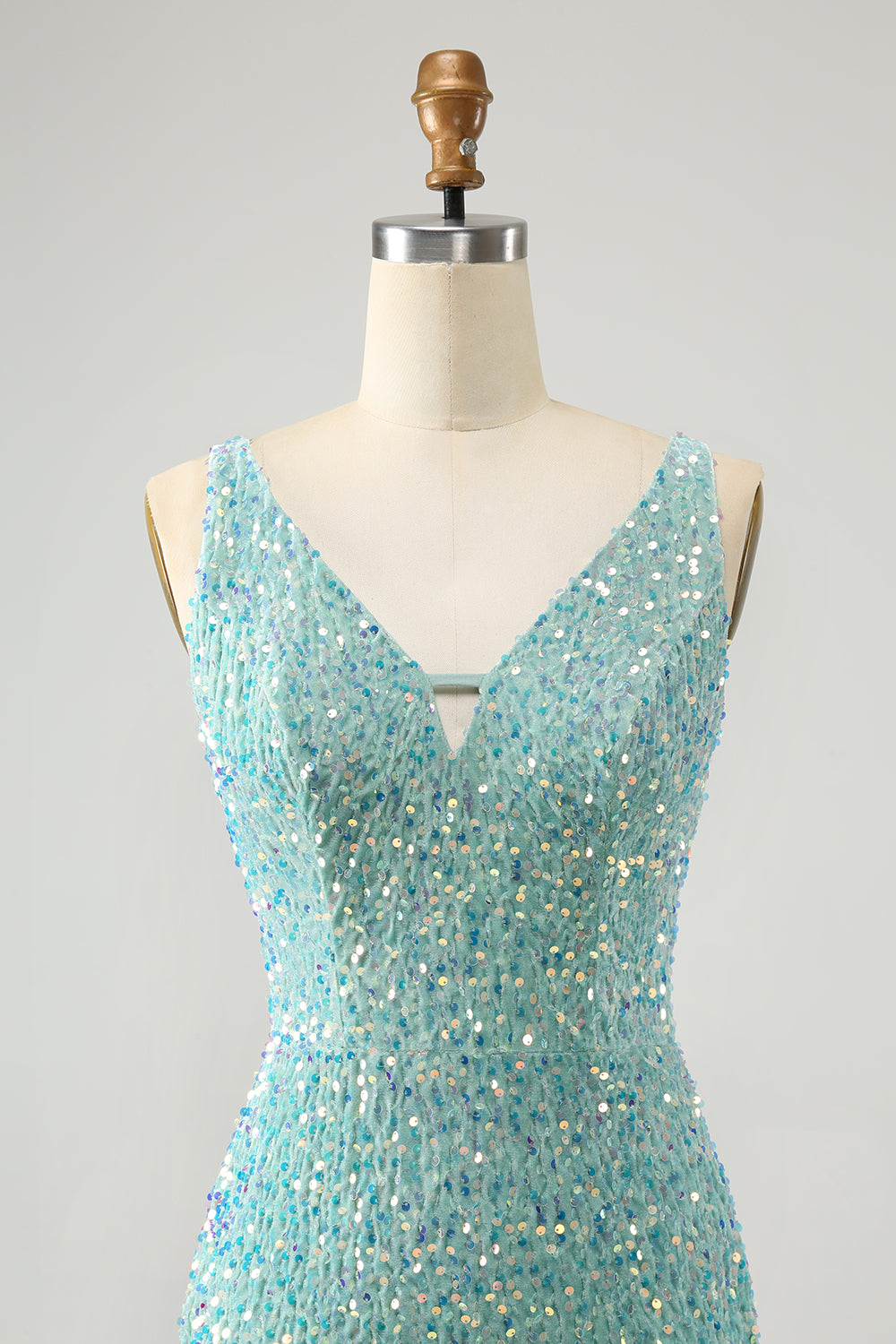 Sage Homecoming Dress Sequin Tight Short Prom Dress With Fringes