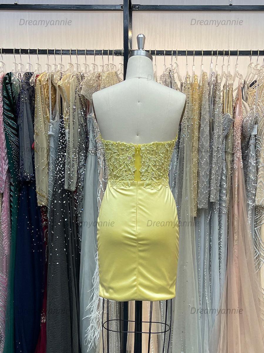 Sparkly Sequins Sweetheart Bodycon Homecoming Dress