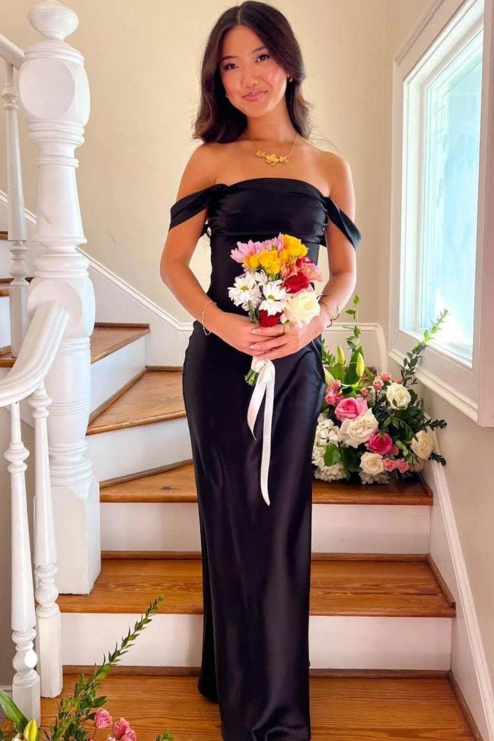 Trendy Sheath Off The Shoulder Lilac Prom Dress With Ruched Formal Evening Gown