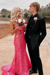 Timeless Black Notched Lapel 2-Piece Prom Homecoming Tuxedo for Men